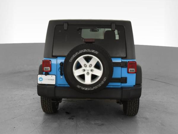 2017 Jeep Wrangler Unlimited Sport S Sport Utility 4D suv Blue - -... for sale in Atlanta, LA – photo 9