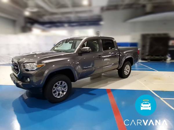 2018 Toyota Tacoma Double Cab SR5 Pickup 4D 5 ft pickup Gray -... for sale in Spring Hill, FL – photo 3