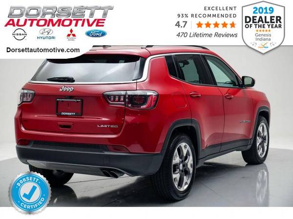2019 Jeep Compass hatchback Redline Pearlcoat - cars & trucks - by... for sale in Terre Haute, IN – photo 9