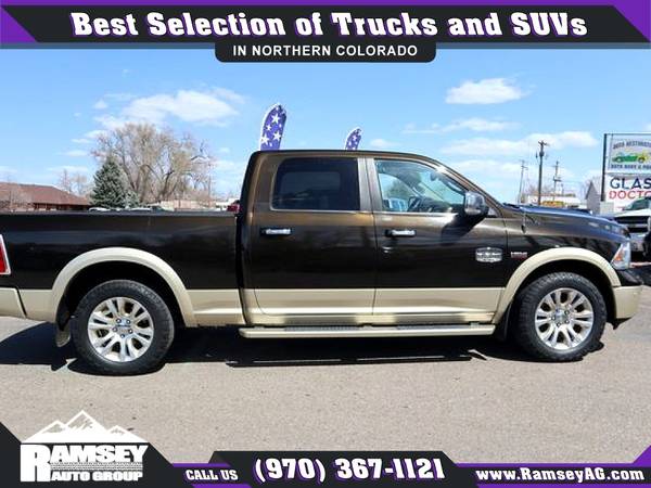 2014 Ram 1500 Crew Cab Laramie Longhorn Pickup 4D 4 D 4-D 6 1/3 ft for sale in Greeley, CO – photo 3