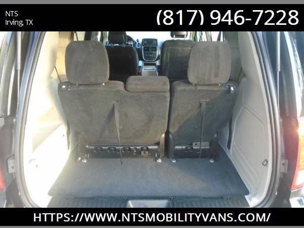 12 DODGE GRAND CARAVAN HANDICAPPED WHEELCHAIR MOBILITY MANUAL RAMP VAN for sale in Irving, MS – photo 21