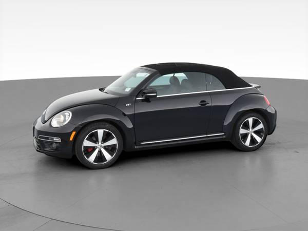 2014 VW Volkswagen Beetle R-Line Convertible 2D Convertible Black -... for sale in College Station , TX – photo 4