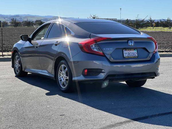 2016 Honda Civic Sedan LX sedan Gray - - by dealer for sale in Salinas, CA – photo 7