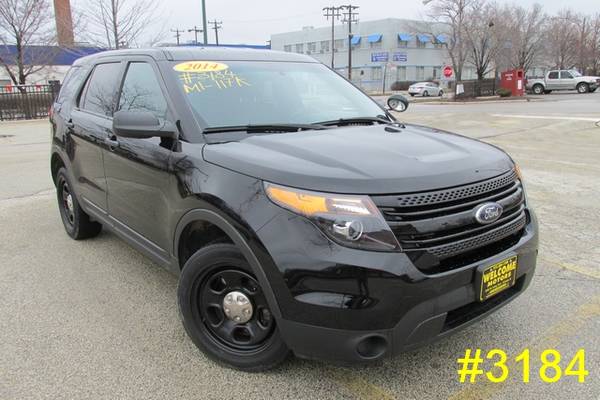 2014 FORD EXPLORER POLICE ALL WHEEL DRIVE (#3184, 117K) for sale in Chicago, IL – photo 4