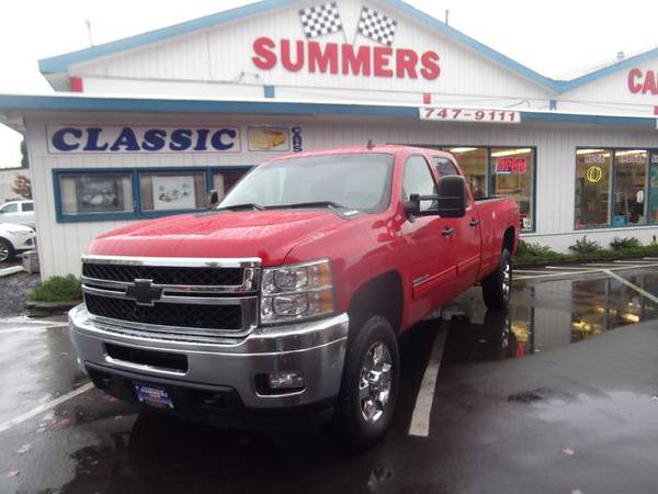 2011 CHEV 2500 HD CREW CAB LTZ 4WD DURAMAX DIESEL 65,900 MILES for sale in Eugene, OR