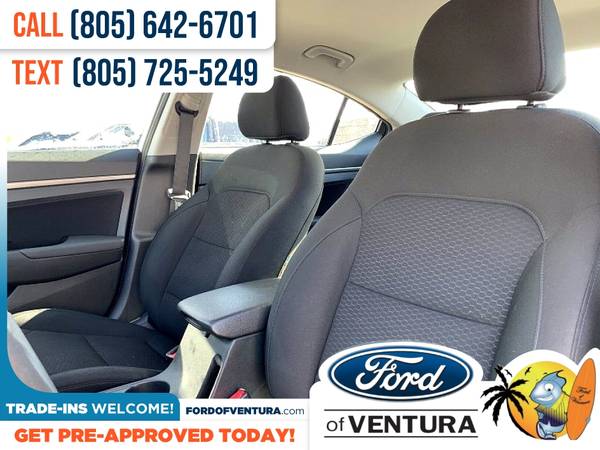 238/mo - 2019 Hyundai Elantra SEL - - by dealer for sale in Ventura, CA – photo 5