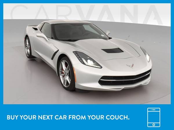 2015 Chevy Chevrolet Corvette Stingray Z51 Coupe 2D coupe Gray for sale in Palmdale, CA – photo 12
