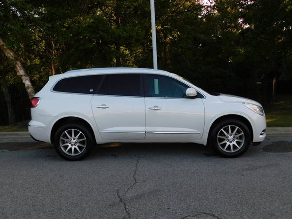 2016 *Buick* *Enclave* *FWD 4dr Leather* WHITE for sale in Fayetteville, AR – photo 2