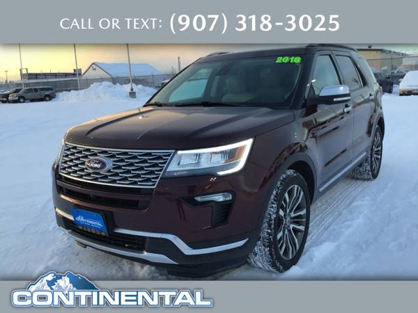 2018 Ford Explorer Platinum - - by dealer - vehicle for sale in Anchorage, AK
