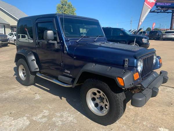 2004 Jeep Wrangler X 2dr 4WD SUV suv Blue for sale in Springdale, AR – photo 2