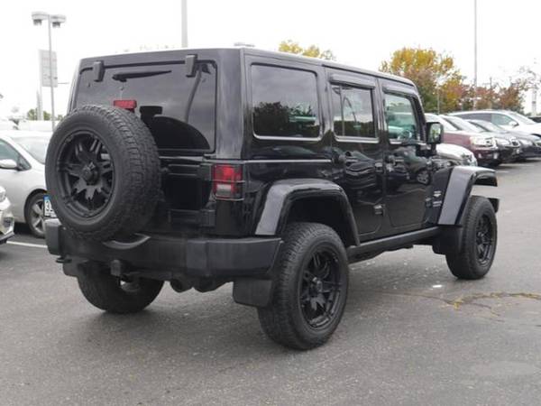 2011 Jeep Wrangler Unlimited Sahara for sale in Walser Experienced Autos Burnsville, MN – photo 3