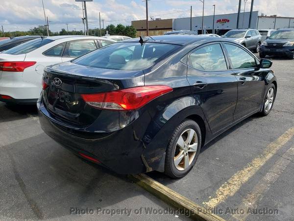2013 Hyundai Elantra Black - - by dealer - vehicle for sale in Woodbridge, District Of Columbia – photo 4