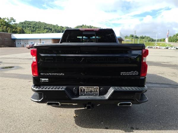2020 Chevy Chevrolet Silverado 1500 High Country pickup Black - cars... for sale in Boone, NC – photo 6