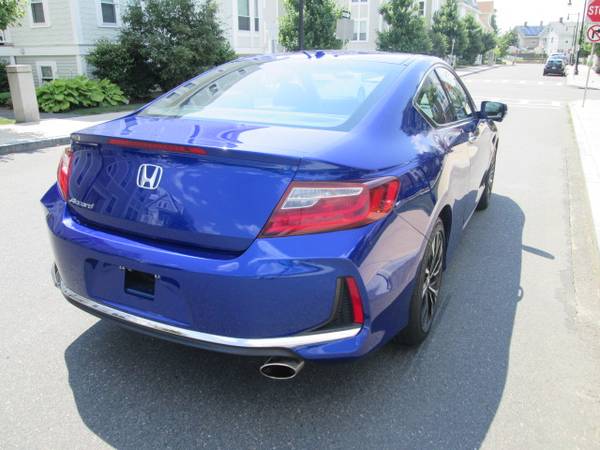 2016 HONDA ACCORD EXL COUPE 28000 MILES 1 OWNER BLUE ON BLACK LEATHER for sale in Brighton, MA – photo 5