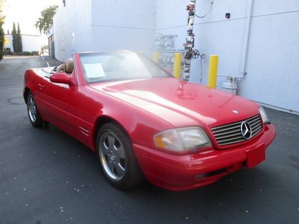 2000 Mercedes-Benz SL-500 HARD TOP CONVERTIBLE - LOW MILEAGE - NICE... for sale in Sacramento , CA – photo 5