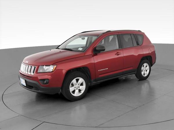 2014 Jeep Compass Sport SUV 4D suv Burgundy - FINANCE ONLINE - cars... for sale in NEWARK, NY – photo 3