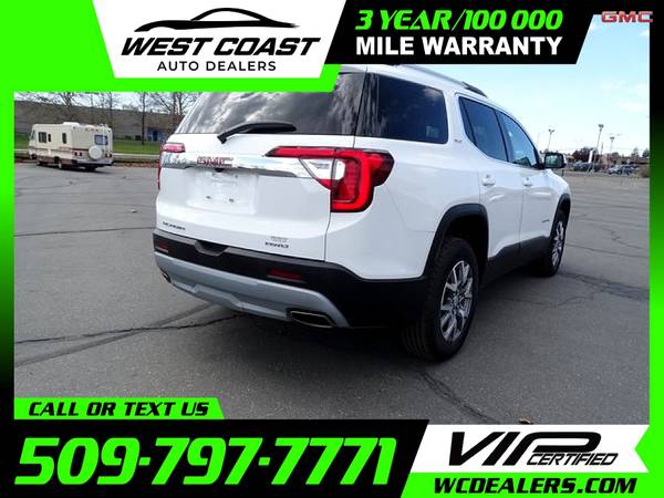 467/mo - 2020 GMC Acadia SLT AWD - - by dealer for sale in Moses Lake, WA – photo 8