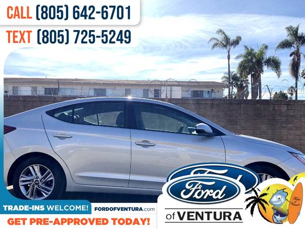 238/mo - 2019 Hyundai Elantra SEL - - by dealer for sale in Ventura, CA – photo 9