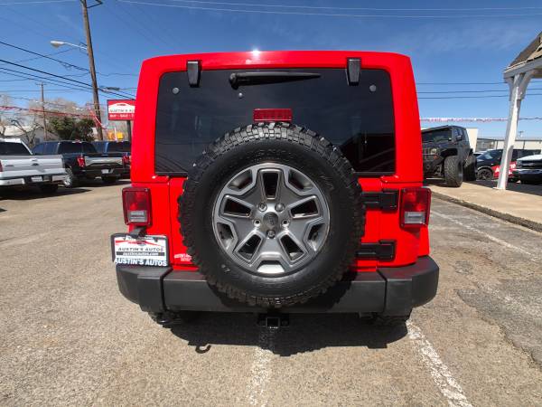 2015 JEEP WRANGLER RUBICON - - by dealer - vehicle for sale in Amarillo, TX – photo 4
