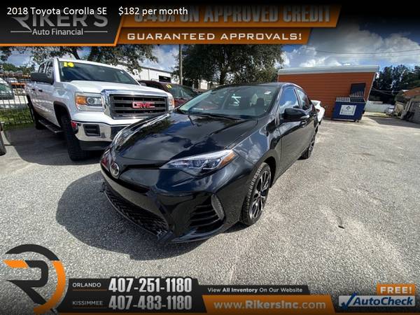 $199/mo - 2017 Honda Civic EX - 100 Approved! - cars & trucks - by... for sale in Kissimmee, FL – photo 12