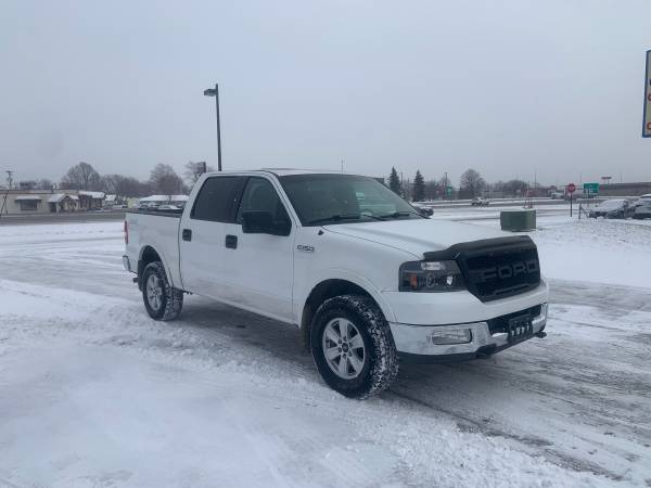 Ford F-150 Lariat 4X4Leather Sunroof heated seats White on Black for sale in Osseo, MN – photo 5