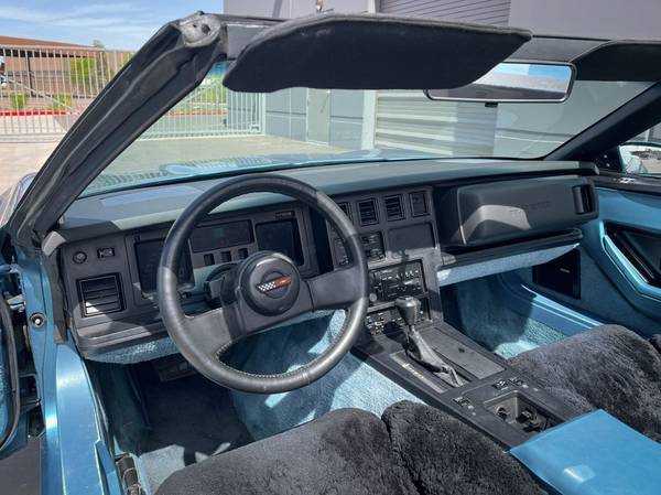 1987 Chevrolet Corvette - Nassau Blue - 1 Owner - AZ Vehicle! for sale in Scottsdale, AZ – photo 12