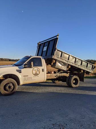 2004 F450 Flatbed Dump Truck - cars & trucks - by owner - vehicle... for sale in Denver, NC – photo 4