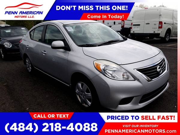 2013 Nissan Versa 1 6 SVSedan PRICED TO SELL! - - by for sale in Allentown, PA – photo 3