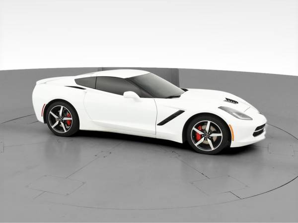 2015 Chevy Chevrolet Corvette Stingray Coupe 2D coupe White -... for sale in Hickory, NC – photo 14