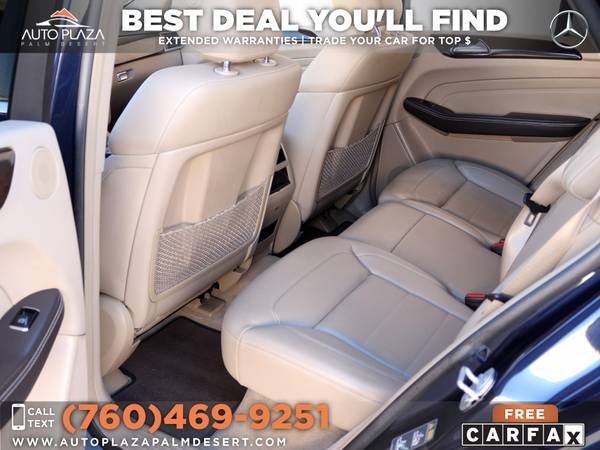 2015 Mercedes-Benz ML 350 with Service Records, Low Miles - cars &... for sale in Palm Desert , CA – photo 12