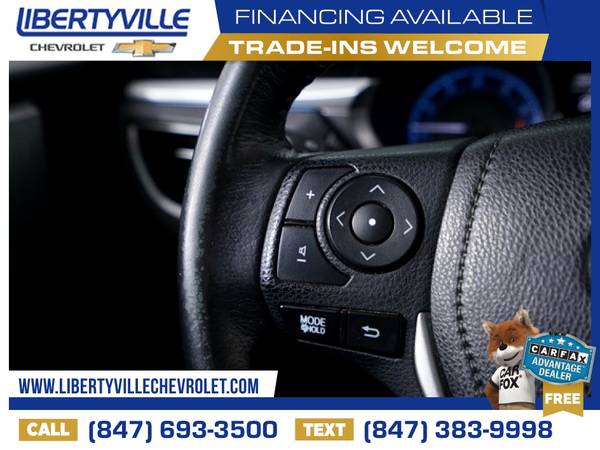 291/mo - 2016 Toyota Corolla L - - by dealer for sale in Libertyville, IL – photo 3
