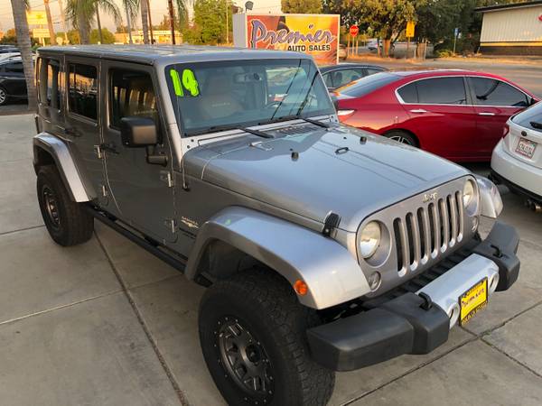 14 Jeep Wrangler Sahara Unlimited, 1 Owner, Leather, Premium for sale in Visalia, CA – photo 13