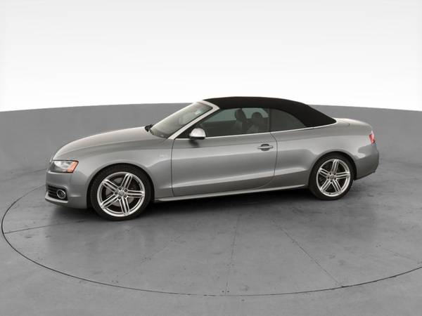 2010 Audi S5 3.0T Quattro Cabriolet 2D Convertible Gray - FINANCE -... for sale in Rochester , NY – photo 4