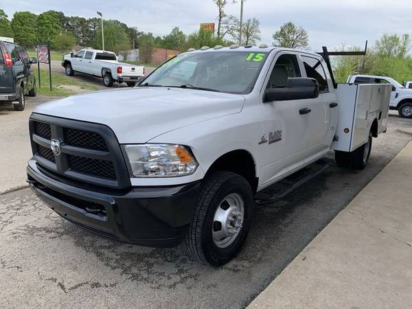 2015 RAM 3500 Crew Cab 4WD White - - by dealer for sale in Bethel Heights, AR – photo 6