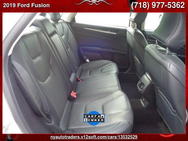 2019 Ford Fusion Titanium FWD - cars & trucks - by dealer - vehicle... for sale in Valley Stream, NY – photo 14