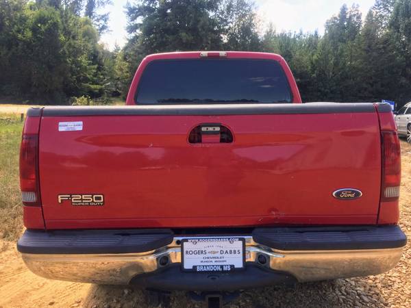 2002 FORD F250 XLT SUPER DUTY (Red) $3300 CASH SELL for sale in Brandon, MS – photo 4