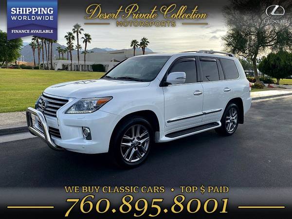 2013 Lexus LX 570 Luxury 3rd row* DVD*8 pass **Fully Loaded** 1 Owner for sale in Palm Desert , CA – photo 10