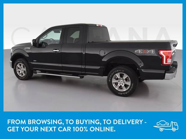 2015 Ford F150 Super Cab XLT Pickup 4D 6 1/2 ft pickup Black for sale in Mattoon, IL – photo 5