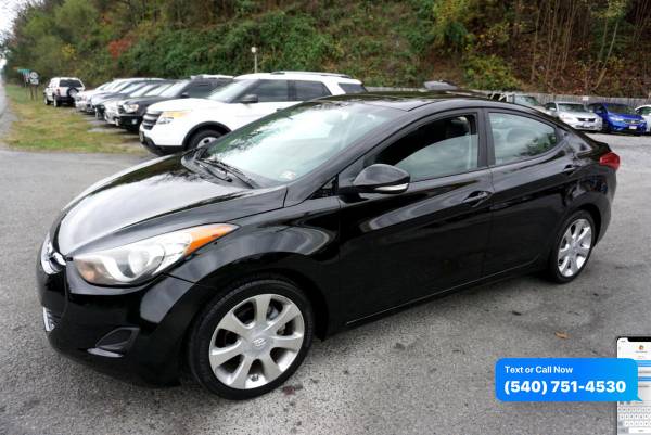 2012 Hyundai Elantra Limited - ALL CREDIT WELCOME! - cars & trucks -... for sale in Roanoke, VA – photo 2