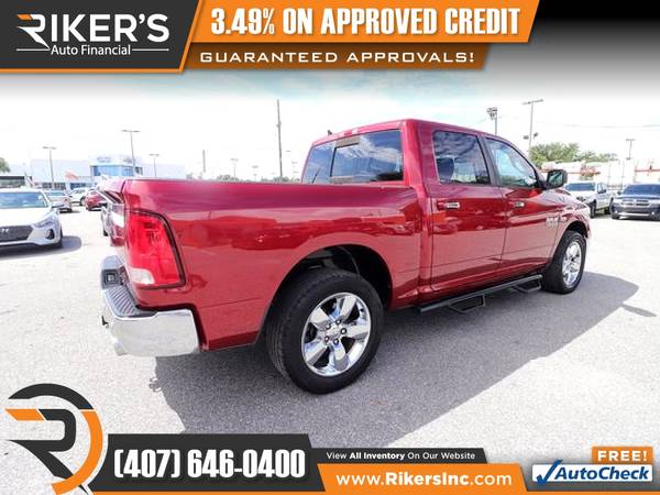 $264/mo - 2014 Ram 1500 Big Horn Crew Cab - 100 Approved! - cars &... for sale in Kissimmee, FL – photo 9