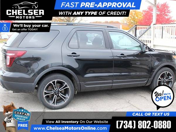 2015 Ford *Explorer* *Sport* *4WD!* *4 WD!* *4-WD!* for ONLY $302/mo... for sale in Chelsea, MI – photo 8