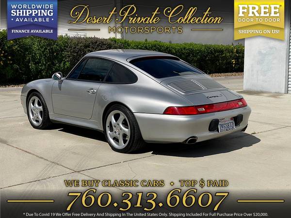 1997 Porsche 911 Carrera 2S 1 Owner - 63k Miles Coupe BEAUTIFUL for sale in Palm Desert , CA – photo 11