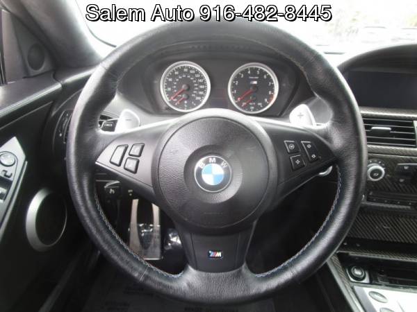 2009 BMW M6 - NAVI - FRONT/BACK SENSORS - HEATED SEATS - V10 -... for sale in Sacramento , CA – photo 9