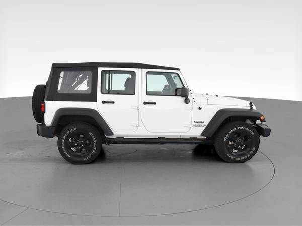 2017 Jeep Wrangler Unlimited Sport SUV 4D suv White - FINANCE ONLINE... for sale in Collinsville, CT – photo 13