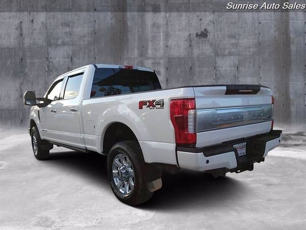 2019 Ford F-350 Diesel 4x4 4WD F350 Super Duty Platinum Truck - cars... for sale in Milwaukie, CA – photo 4