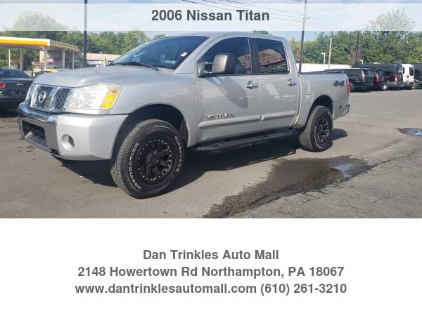 2006 Nissan Titan XE Crew Cab 4WD FFV - cars & trucks - by dealer -... for sale in Northampton, PA – photo 7