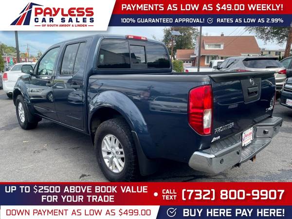 2015 Nissan Frontier SV 4x4 4 x 4 4-x-4 FOR ONLY 343/mo! - cars & for sale in south amboy, NJ – photo 5