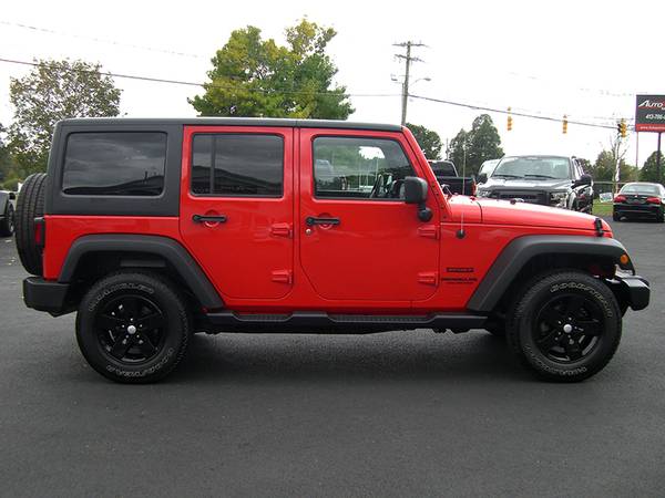 ► 2016 JEEP WRANGLER UNLIMITED SPORT - SHARP SUV with ONLY 27k MILES for sale in Feeding Hills, MA – photo 6