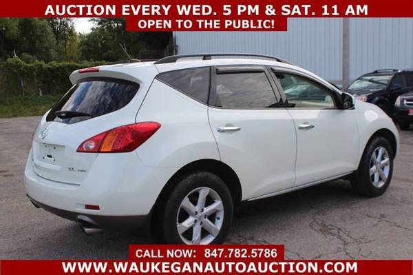 2009 *NISSAN* *MURANO* SL AWD 3.5L V6 LEATHER ALLOY CD 149587 for sale in WAUKEGAN, WI – photo 3