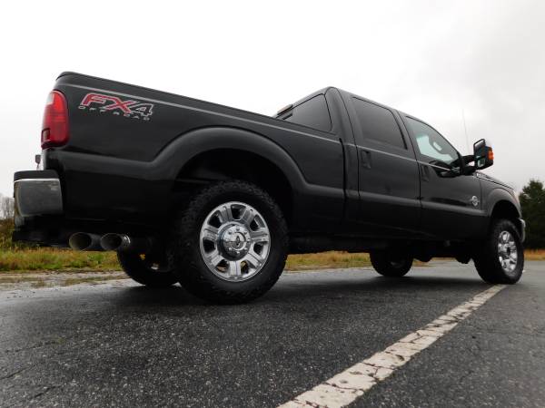 LIFTED 15 FORD F250 LARIAT CREW 6.7L POWERSTROKE TURBO DIESEL 4X4... for sale in KERNERSVILLE, SC – photo 4
